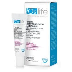 O2 Life Crema Contorno Occhi Antirughe 15ml