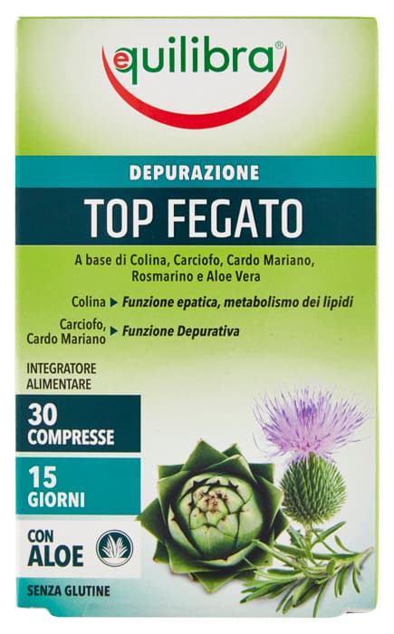 Equilibra Top Fegato Integratore Funzione Epatica 30 Compresse