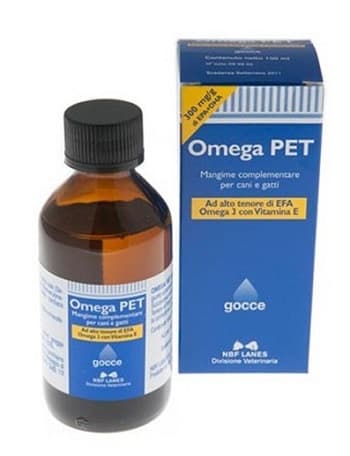 Nbf Lanes Omega Pet Gocce Integratore Di Omega 3 Cani E Gatti 100 ml
