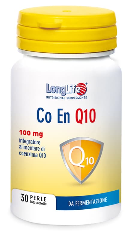 LongLife Co En Q10 100mg Integratore Antiossidante 30 Perle