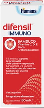 Humana Difensil Immuno Integratore Difese Immunitarie 150 ml