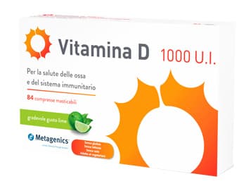 Metagenics Vitamina D 1000 UI Integratore Vitaminico 84 Compresse
