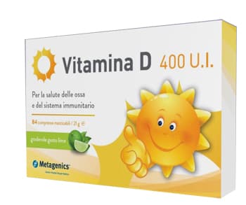 Metagenics Vitamina D 400 U.I. Integratore 84 Compresse