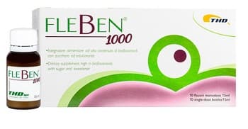 Fleben 1000 Integratore Microcircolo 10 Flaconcini