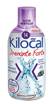 Kilocal Drenante Forte Mirtillo Integratore Depurativo 500 ml