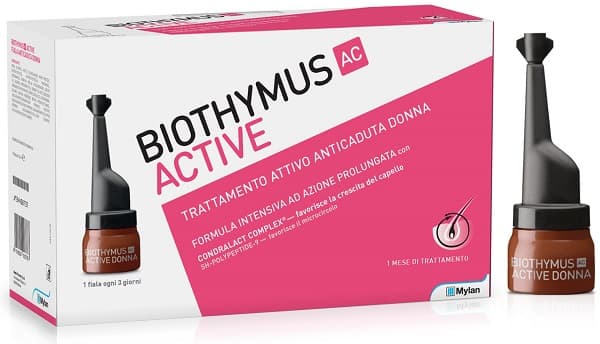 Biothymus AC Active Fiale Donna Anticaduta 10 Fiale