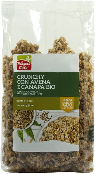 Finestra sul Cielo Crunchy C/avena Canapa 375