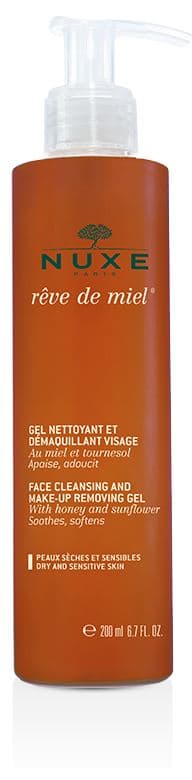 Nuxe Rêve de Miel Gel Detergente Struccante Pelle Secca 200 ml