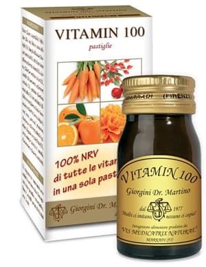 Dr. Giorgini Vitamin 100 Integratore Multivitaminico 60 Pastiglie