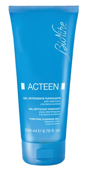 Bionike Acteen Gel Detergente Purificante Pelle Seborroica e Acneica 200 ml