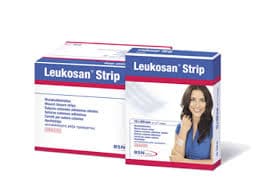 LEUKOSAN CER STRIP 3X75MM 2BX5
