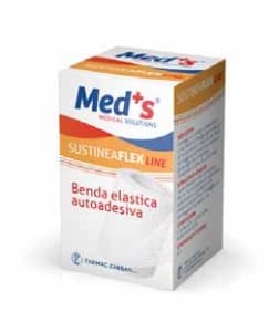 Med's Sustinea Flex Benda Elastica AutoAutoadesiva 4 m x 8 cm