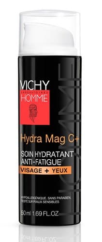 Vichy Homme Hydra Mag C+ Trattamento Idratante Anti-fatica Viso Occhi 50 ml