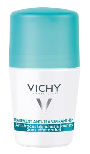 Vichy Deodorante Roll-On Anti-traspirante Anti-tracce 48h 50 ml