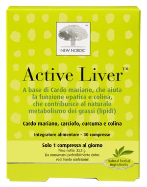 Active Liver Integratore Epatico 30 Compresse