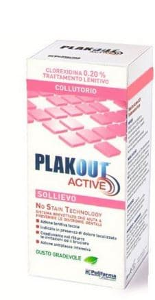 Plakout Active Sollievo Colluttorio Ad Azione Antiplacca Intensiva 200 ml