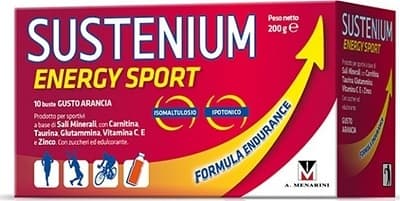 Sustenium Energy Sport Integratore Sportivo 10 Bustine