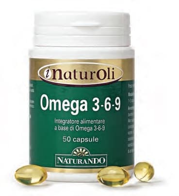 Naturando Omega 3-6-9 Integratore 50 Capsule
