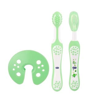 CHICCO SET EVO ORAL CARE SPAZZOLINO MASSAGGIATORE + SPAZZOLINO