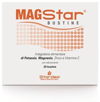 Magstar Integratore Magnesio e Potassio 20 Bustine
