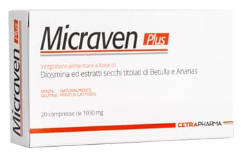 MICRAVEN PLUS 20CPR DA 1050MG