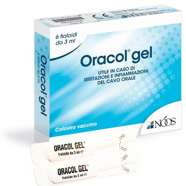 Nòos Oracol Gel Lenitivo 6 Fiale da 3 ml