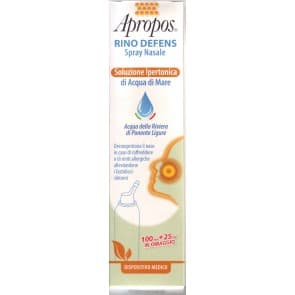 Apropos Rino Defens Spray Nasale Soluzione Ipertonica 125 ml