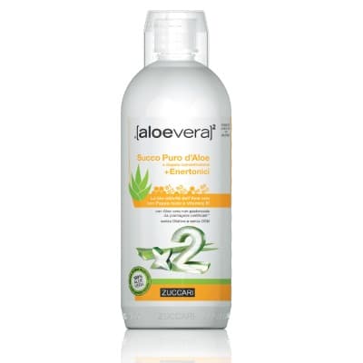 Aloevera2 Succo Puro D'Aloe + Enertonici 1000 Ml