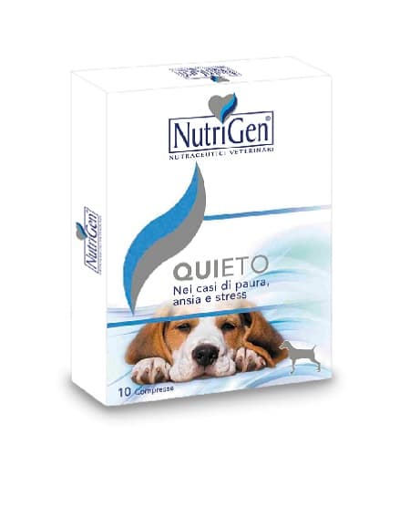 Nutrigen Quieto Integratore Alimentare Per Cani 10 Compresse
