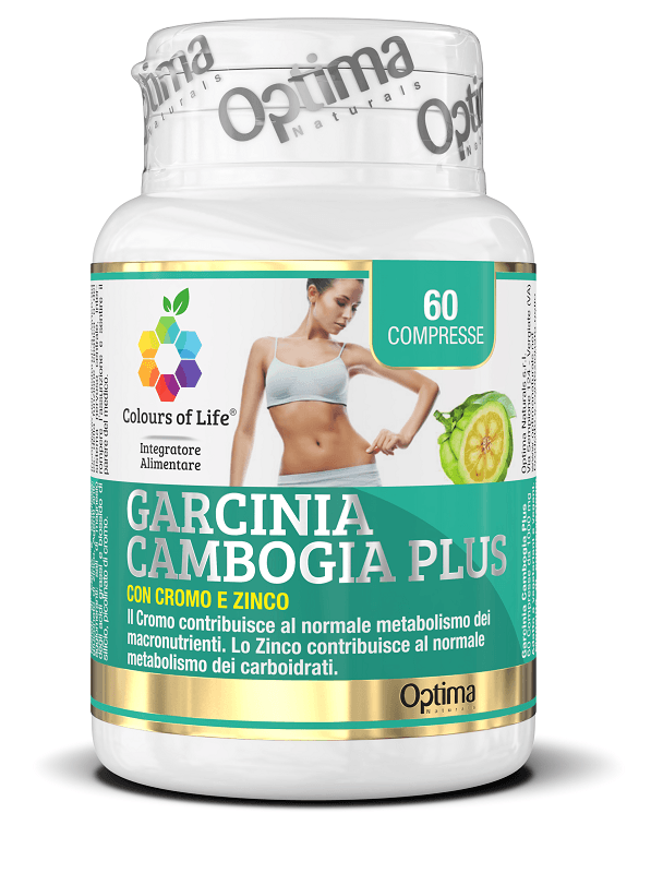 Optima Colours Of Life Garcinia Cambogia Plus Integratore Peso Corporeo 60 Compresse