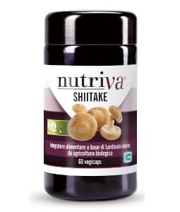 Nutriva Shitake Integratore Difese Organismo 60 Capsule Vegetali