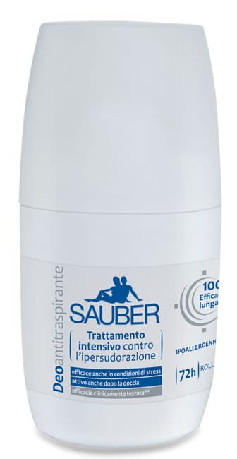 Sauber Deoantitraspirante 72h Deodorante Roll-On 50 ml