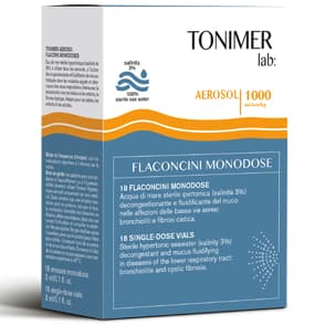 Tonimer Soluzione Isotonica Aerosol 18 Flaconcini 3 Ml