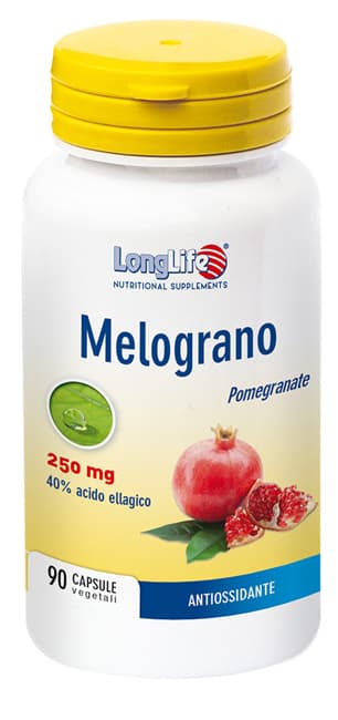 Longlife Melograno 40% Integratore Antiossidante 90 Capsule