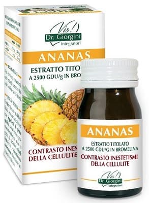 Dr. Giorgini Ananas Estratto Titolato Integratori Alimentari Linea Vis 60 Pastiglie