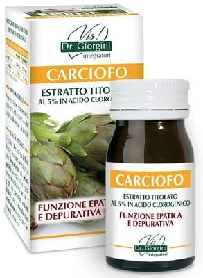 Dr. Giorgini Carciofo Estratto Titolato Al 5% In Acido Clorogenico Integratore Alimentare 60 Pastiglie