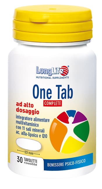 LongLife One Tab Complete Integratore 30 Tavolette