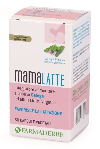 Farmaderbe Mama Latte Integratore Alimentare 60 Compresse