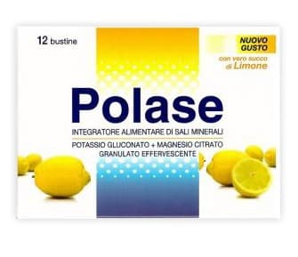Polase Integratore Sali Minerali Gusto Limone 12 Bustine