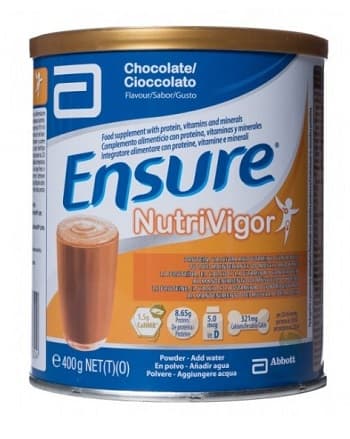Ensure Nutrivigor Cioccolato Integratore Alimentare 400G
