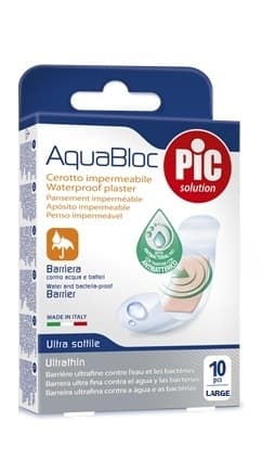Pic Aquabloc Cerotti Impermeabili 25X72Mm 10 Cerrotti
