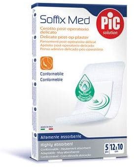 Pic Soffix Med Cerotti Anti Batterici 10x12 5 Pezzi