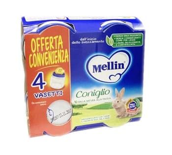 MELLIN-OMO.CONIGLIO 4X80G