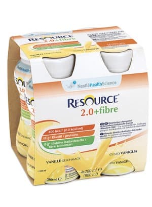 Resource 2.0+Fibre Vaniglia Bevanda Con Fibre 200 ml