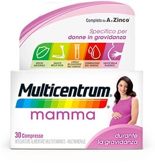 Multicentrum Mamma Integratore Donne in Gravidanza 30 Compresse