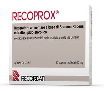 Recoprox Integratore Prostata e Vie Urinarie 30 Capsule Molli