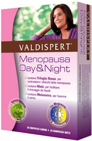 Valdispert Menopausa Day&Night Integratore Menopausa 30+30 Compresse