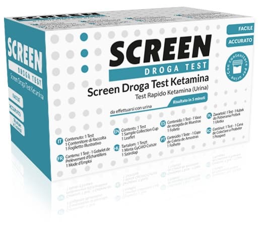 Screen Droga Test Ketamina