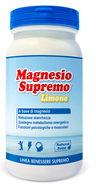 Natural Point Magnesio Supremo Lemon Integratore Magnesio 150 g