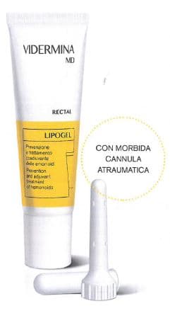 Vidermina Rectal MD Lipogel Trattamento Emorroidi 30 ml